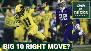 Oregon and Washingtons Big 10 move is the right one with 1 drawback  Oregon Ducks Podcast [upl. by Lyman]