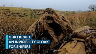 How a ghillie suit keeps a British Army sniper hidden in plain sight [upl. by Bergerac]