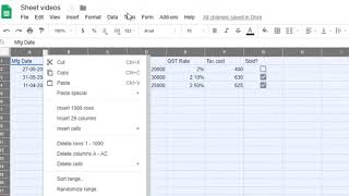 How to sort by date in Google sheets  How to order by Date [upl. by Ecinnej]