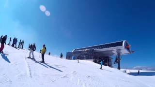 Skiing in Flachau  Ski Amadé 32015 [upl. by Namar159]