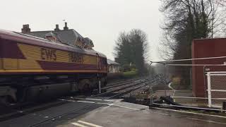 Womersley Level Crossing NYorks Thursday 08032018 [upl. by Nairoc518]