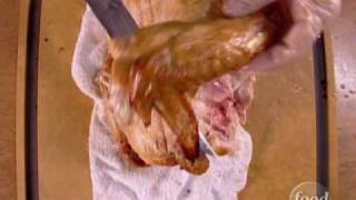 How to Carve a Turkey with Alton Brown  Food Network [upl. by Ohaus938]