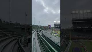 Ohio State vs Northwestern at Wrigley Field ⚾️🏈 [upl. by Ezeerb981]