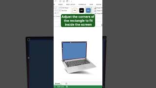 How to fit an image inside a screen in Excel❗️ exceltips [upl. by Nur]