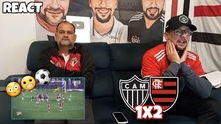 REACT ATLETICO MG 1X2 FLAMENGO  ARRASCA ENTRA E DECIDE [upl. by Gabler732]