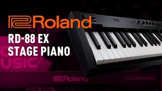 Roland RD88 EX stage piano [upl. by Spindell]