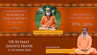 UK Kriya Yoga Retreat with Paramahamsa Prajnanananda  Discourse on October 11 2024 [upl. by Sev]