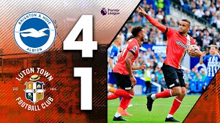 Brighton 41 Luton  Premier League Highlights [upl. by Lyndsay]