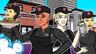 CHIPOTLEbut with Disney Stars [upl. by Grane]