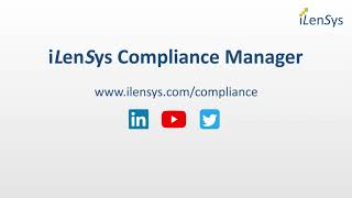 Introduction to iLenSys Compliance Manager iCM [upl. by Mercola903]