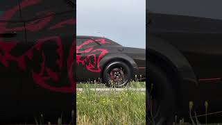 DODGE CHALLENGER SRT BURNOUT dodge challenger automobile car cars viralvideo shorts 2024 [upl. by Cogn]