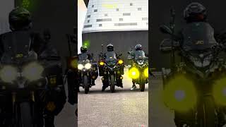 Too heavy or too many lights 🤔  shorts Sportsbike rider motovlog bmw1250gsa [upl. by Marney485]