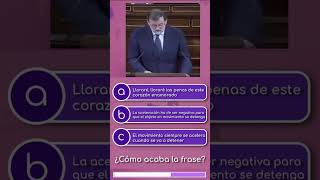 Si ya lo decía Galileo  ¿Cómo acaba la frase de marianorajoy quiz test juego [upl. by Doroteya893]