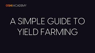 A Simple Guide To Yield Farming  V3  on Pancakeswap  Oshi Academy [upl. by Terina]