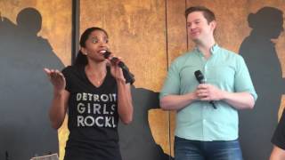 HAMILTON Ham4Ham quotCongratulationsquot with Renée Elise Goldsberry 83116 [upl. by Tegdig]