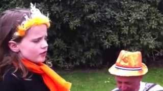 Amira Willighagen  First Ever Public Performance  3042011 Queensday  Then only 7 years old [upl. by Aneladgam]