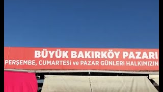 Bakırköy Sosyete Pazarı 1Bölüm 27 Ekim 2024 Pazar Günü İSTANBUL gezi alışveriş vlog trend [upl. by Adnirolc]