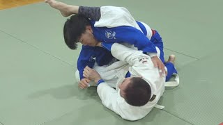 Grappling  Legendary man vs Beefy Jiujitsuka  Saito Kaikan 2024 [upl. by Nyvets]