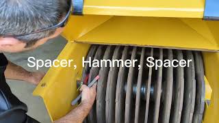 Sundance Grinder Hammer Installation [upl. by Akkimat]