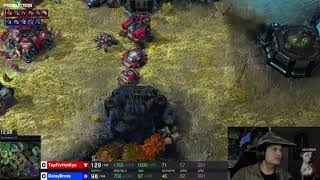 StarCraft 2 Terran vs Zerg Bunker Rush [upl. by Preiser]