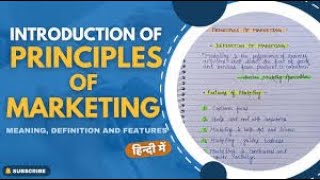 quotPrinciples of Marketing  Chapter 1  Essential Concepts for BBA Studentsquot [upl. by Yr132]