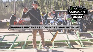 The Pappas Brothers  Mammoth MX 2023 [upl. by Tavis]