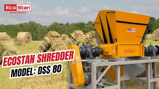 ECOSTAN  Paddy Straw Shredder [upl. by Viafore]