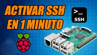 Activar SSH y VNC Raspberry Pi en 1 MINUTO  FÁCIL Y EN ESPAÑOL [upl. by Esinev]