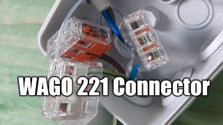 How to Use Wago 221 Series Compact Lever Connector [upl. by Nrobyalc803]