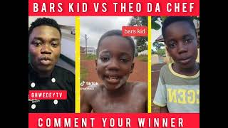 Bars Kid vs Theo Da Chef bars challenge faceoff barchallenge trendingshorts 2pm funny [upl. by Wertheimer316]