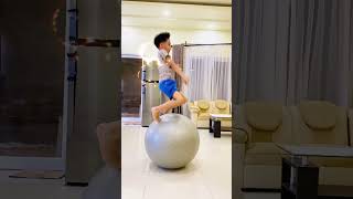 Discover the Secret to Perfect Balance with Stability Ball Workouts  exercise ball exercises [upl. by Beare]