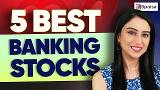 Top 5 Banking Stocks  Best Banking Stocks to Buy in 2023  Multibagger Stocks [upl. by Ronny]