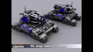 Command amp Conquer Contra  American Omega Mobile Particle Cannon [upl. by Lerad]