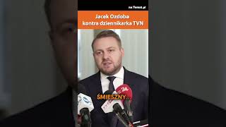 Jacek Ozdoba kontra dziennikarka TVN [upl. by Aurilia]