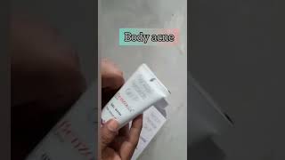 Benzoyl peroxide 5 gel wash ll Body acne ll [upl. by Ahsat]