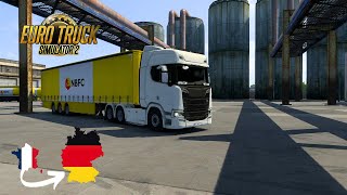 ETS2 53 CALAIS 🇫🇷 ⮘694KM⮚ HANOVER 🇩🇪 I SCANIA R650 V8 [upl. by Alak]