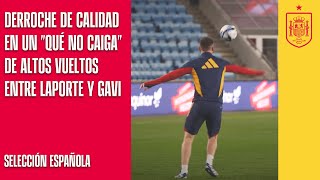 Derroche de calidad en un quotqué no caigaquot de altos vueltos entre Laporte y Gavi  🔴 SEFUTBOL [upl. by Charie]