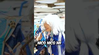 Nico nico nii    cosplaykawaii cosplayanime cosplaymobilelegend [upl. by Dodi450]