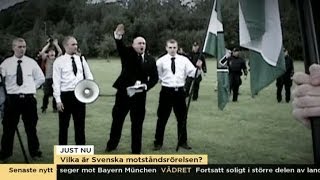 Svenska motståndsrörelsen  vilka är de egentligen  Nyhetsmorgon TV4 [upl. by Pip]