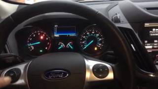 2014 Ford Escape traction contol [upl. by Akceber15]