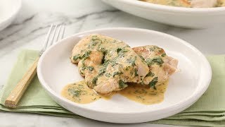 PanSeared Turkey Cutlets with Wine Sauce Martha Stewart [upl. by Niveg957]