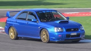 WRCTeamit Track Day Adria 23092018  Subaru S5 WRC Lancer EVO VI TME Delta Integrale amp More [upl. by Ahsayn]