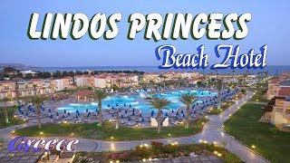 Lindos Princess Beach  A Stunning Hotel Tour amp Review in Lardos Greece [upl. by Thacker]