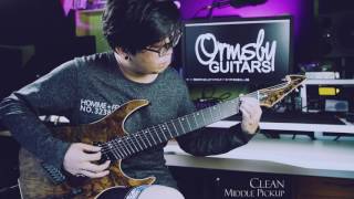 Ormsby GTR HYPE Machine 7 String Clean Demo [upl. by Wager]