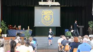 Year 12 Graduation Assembly 2020 [upl. by Atinaej]