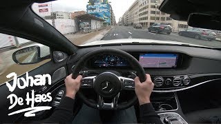 2017 Mercedes SClass S400d Long 340 hp POV [upl. by Sayette]