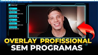 COMO CRIAR E CONFIGURAR OVERLAY PROFISSIONAL PARA LIVE SEM PROGRAMAS 2024 [upl. by Meluhs452]