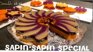 ORIGINAL RECIPE  SAPINSAPIN SPECIAL WITH 3 NATURAL FLAVORS UBE HALAYA MACAPUNO LANGKA [upl. by Sinnek]