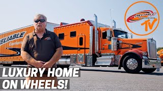 How Car Hauler Lives on the Road Inside Truckers Custom 156quot ARI Sleeper  Reliable Cribs S4E2 [upl. by Ginsburg]