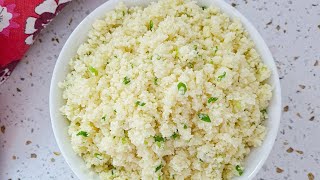 CAULIFLOWER RICE [upl. by Ihsar807]